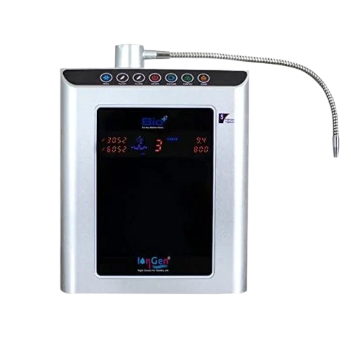 Hydrogen+ water generator by Zenova Alkahydo producing hydrogen-rich water for health and wellness